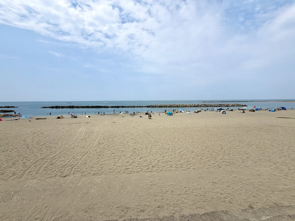 関屋浜海水浴場⛱️